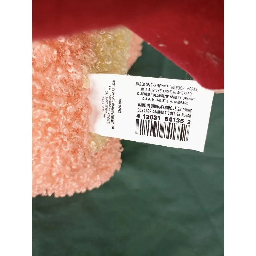 Disney Store Shiny Curly Hair Tiger Plush 12